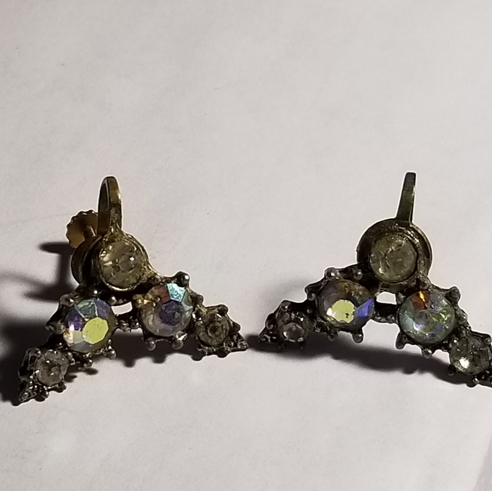 Vintage Occupied Japan? Screw Back Earrings